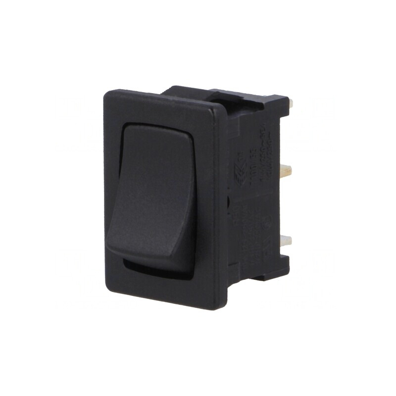 Comutator Basculant Negru ON-OFF 10A 250V | Electronic-mag.ro | Componente Electronice