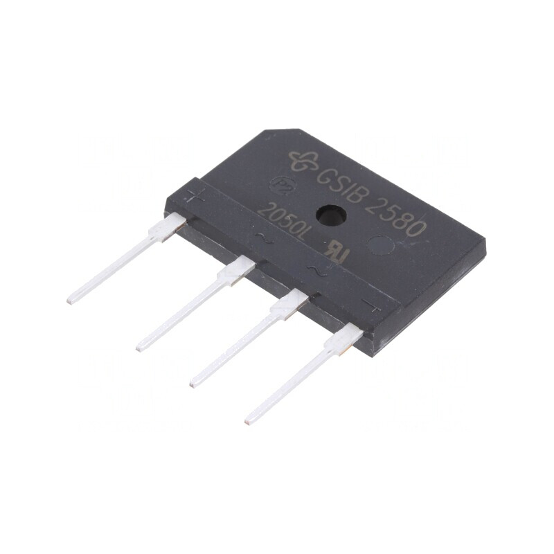 Punte Redresoare Monofazată 800V 25A | Electronic-mag.ro | Componente Electronice
