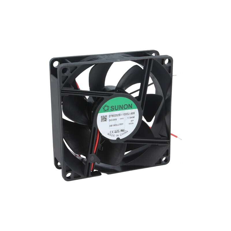 Ventilator Axial DC 24V 80x80mm | Electronic-mag.ro | Componente Electronice