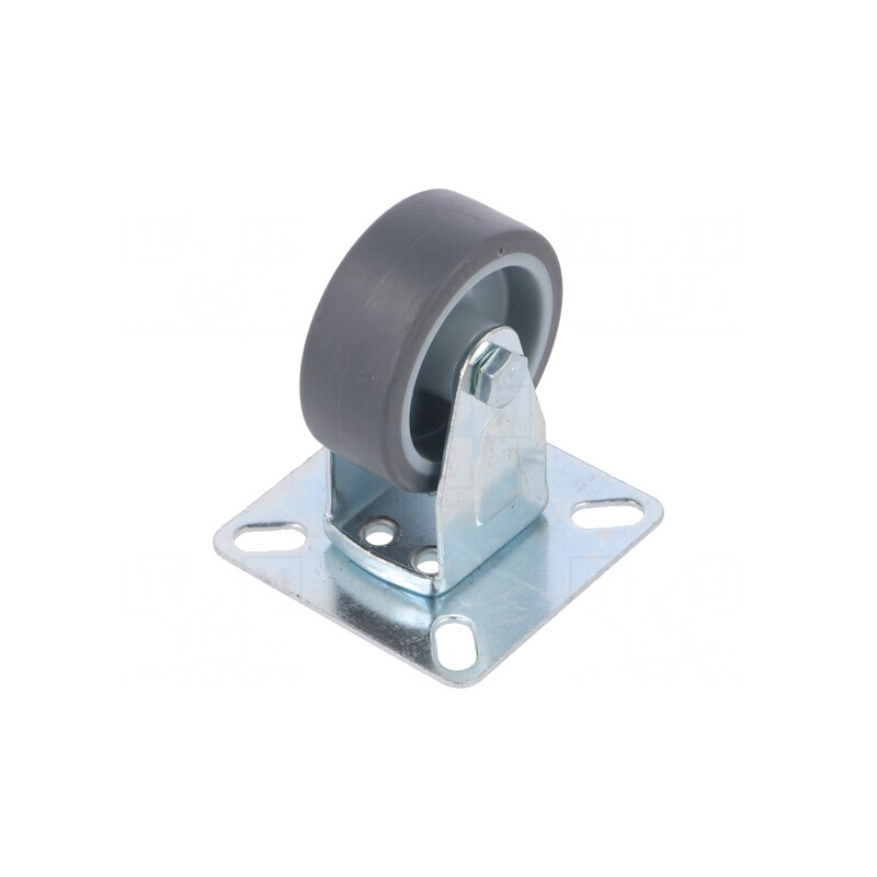 Roată de Transport Rigidă TPA 50mm 40kg | Electronic-mag.ro | Componente Electronice
