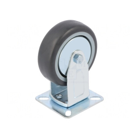 Roată de Transport Rigidă 75mm 60kg | Electronic-mag.ro | Componente Electronice