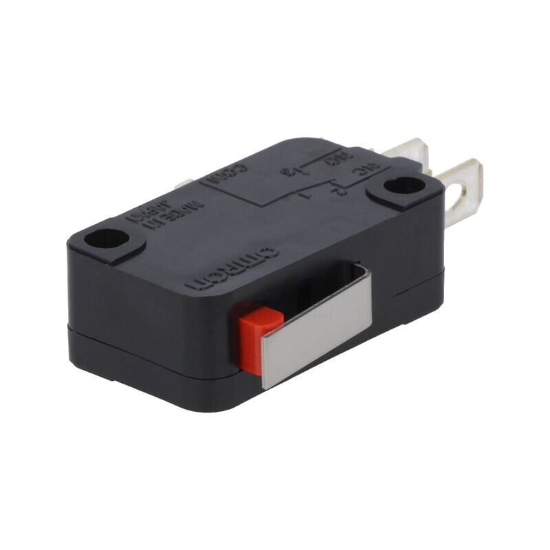 Microîntrerupător SPDT 5A/250VAC cu Manetă | Electronic-mag.ro | Componente Electronice